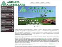 Tablet Screenshot of agrariacastellare.it